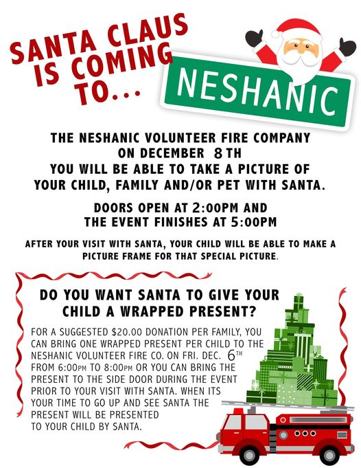 Santa Claus is Coming to Neshanic